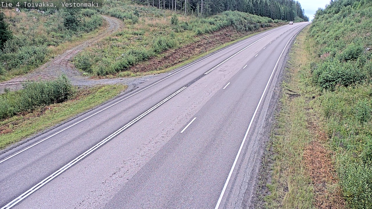 Weather Camera Image Road 4 Toivakka, Vestonmäki, Toivakka, Keski-Suomi