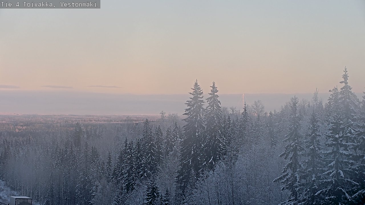 Weather Camera Image Road 4 Toivakka, Vestonmäki, Toivakka, Keski-Suomi