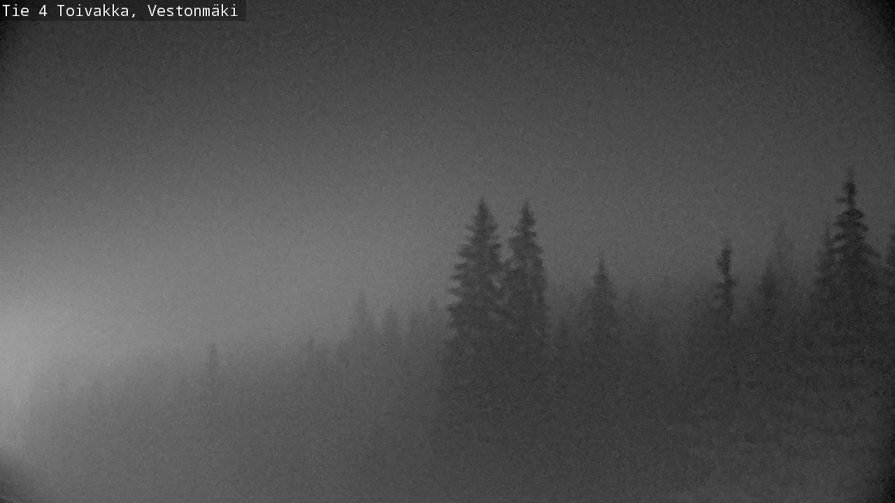 Weather Camera Image Väg 4 Toivakka, Vestonmäki, Toivakka, Keski-Suomi