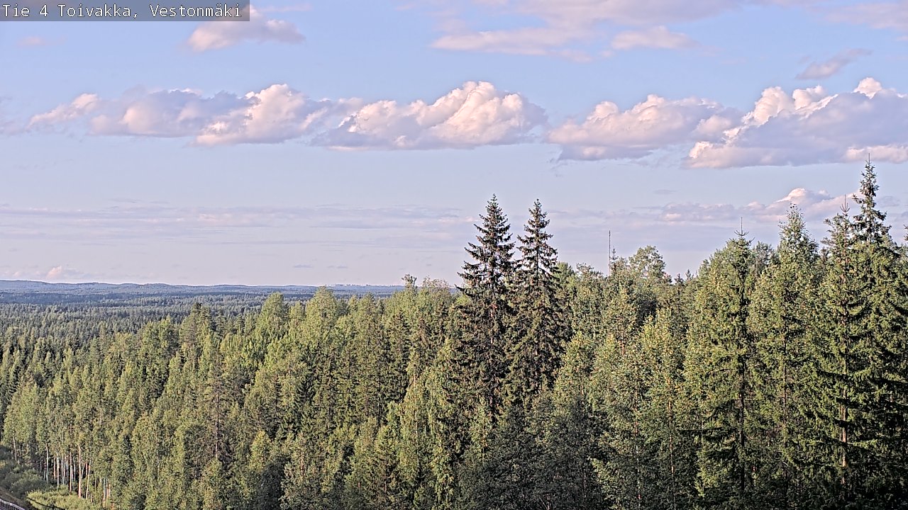 Kelikamerat Kuva Tie 4 Toivakka, Vestonmäki, Toivakka, Keski-Suomi