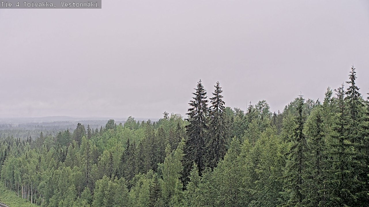 Kelikamerat Kuva Tie 4 Toivakka, Vestonmäki, Toivakka, Keski-Suomi