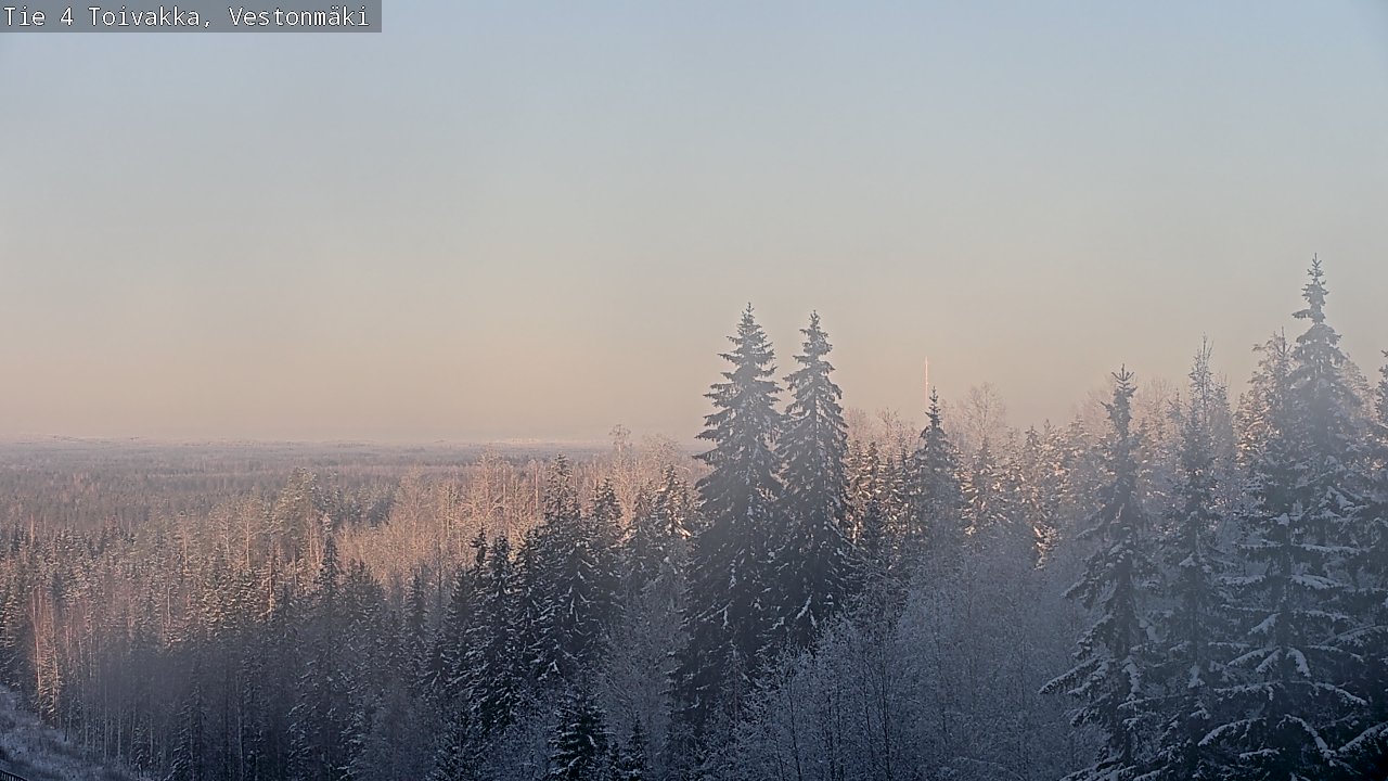 Weather Camera Image Road 4 Toivakka, Vestonmäki, Toivakka, Keski-Suomi