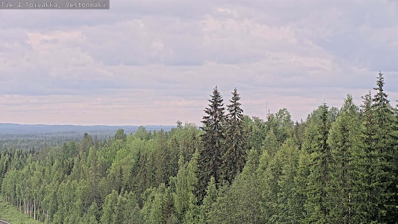 Kelikamerat Kuva Tie 4 Toivakka, Vestonmäki, Toivakka, Keski-Suomi