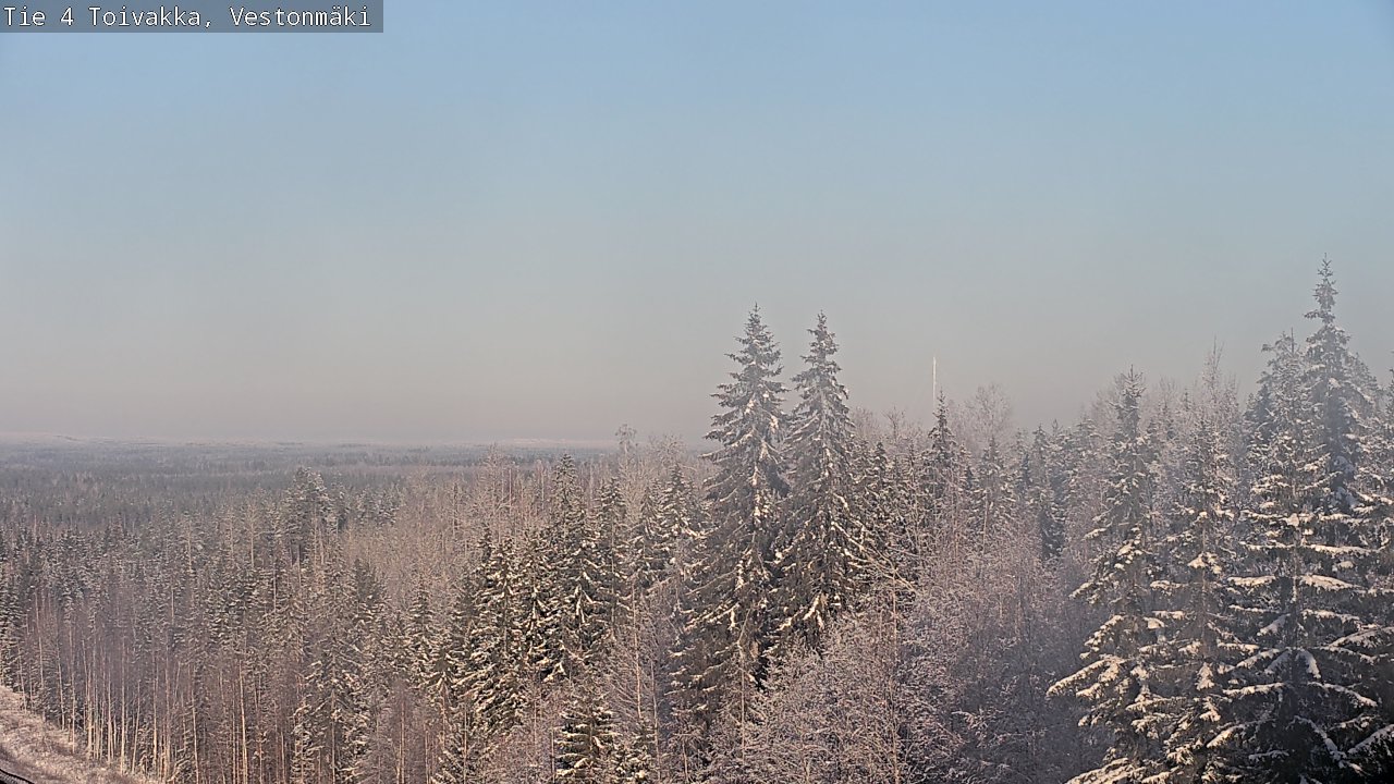 Weather Camera Image Road 4 Toivakka, Vestonmäki, Toivakka, Keski-Suomi