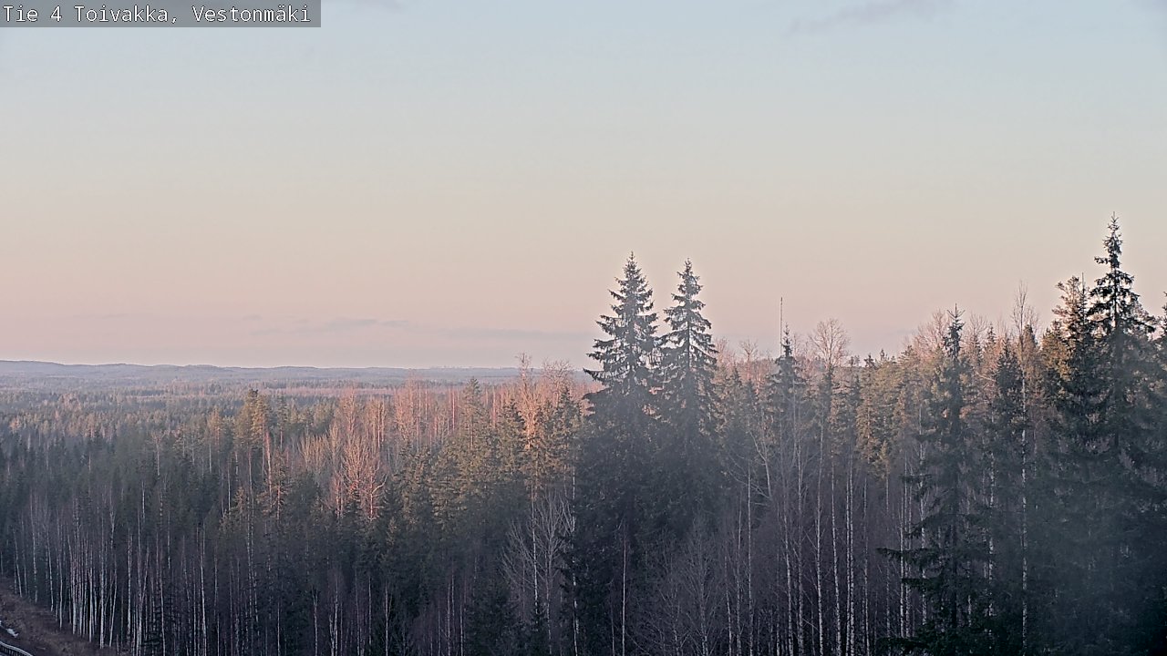 Weather Camera Image Road 4 Toivakka, Vestonmäki, Toivakka, Keski-Suomi