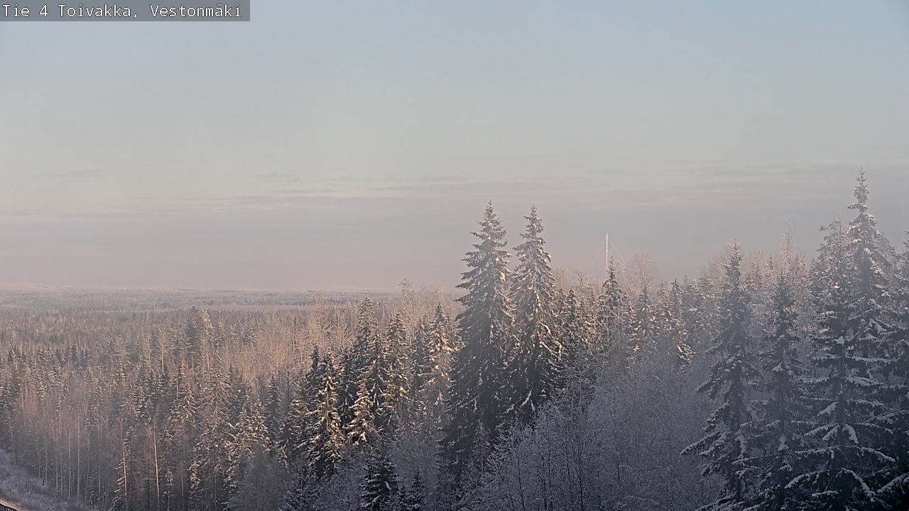 Weather Camera Image Road 4 Toivakka, Vestonmäki, Toivakka, Keski-Suomi