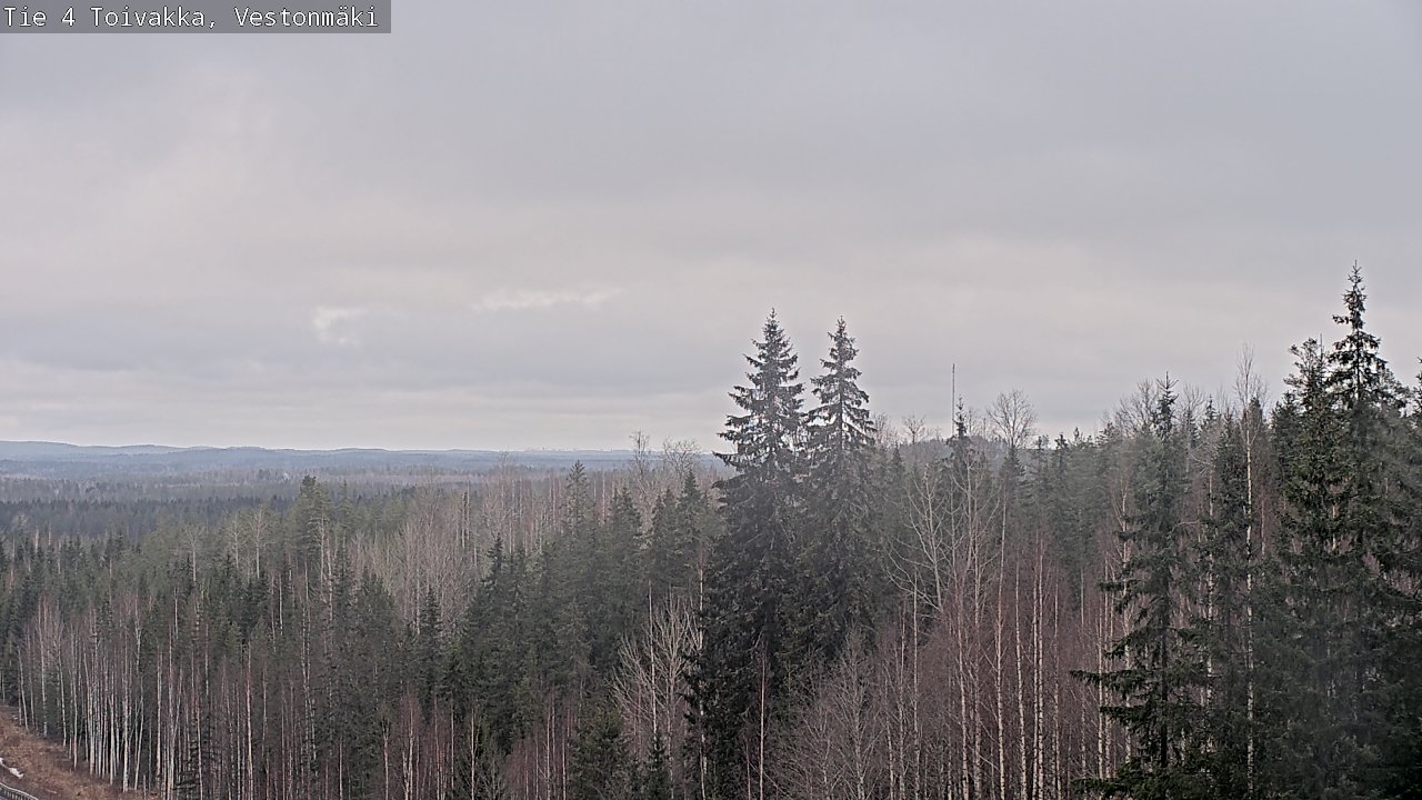 Kelikamerat Kuva Tie 4 Toivakka, Vestonmäki, Toivakka, Keski-Suomi