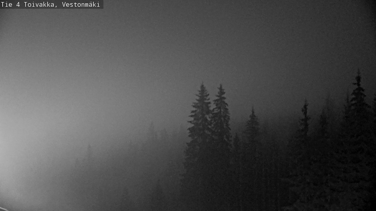 Weather Camera Image Väg 4 Toivakka, Vestonmäki, Toivakka, Keski-Suomi