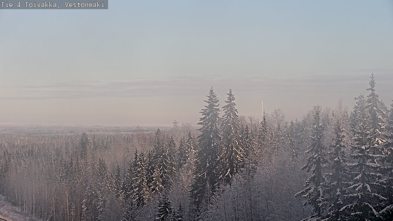 Weather Camera Image Road 4 Toivakka, Vestonmäki, Toivakka, Keski-Suomi