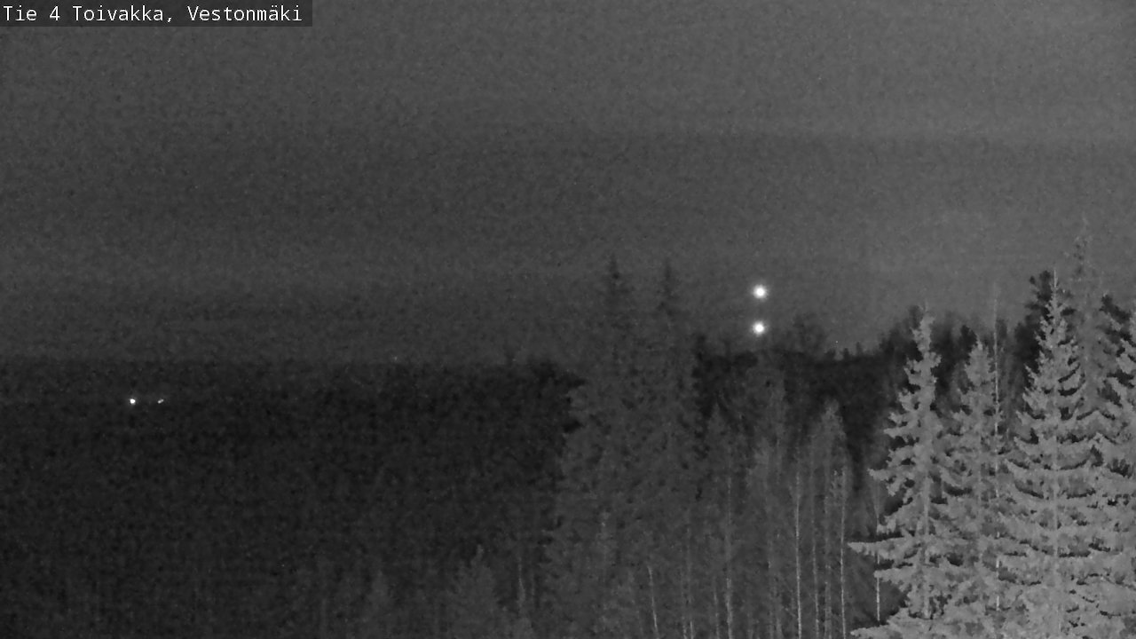 Weather Camera Image Väg 4 Toivakka, Vestonmäki, Toivakka, Keski-Suomi