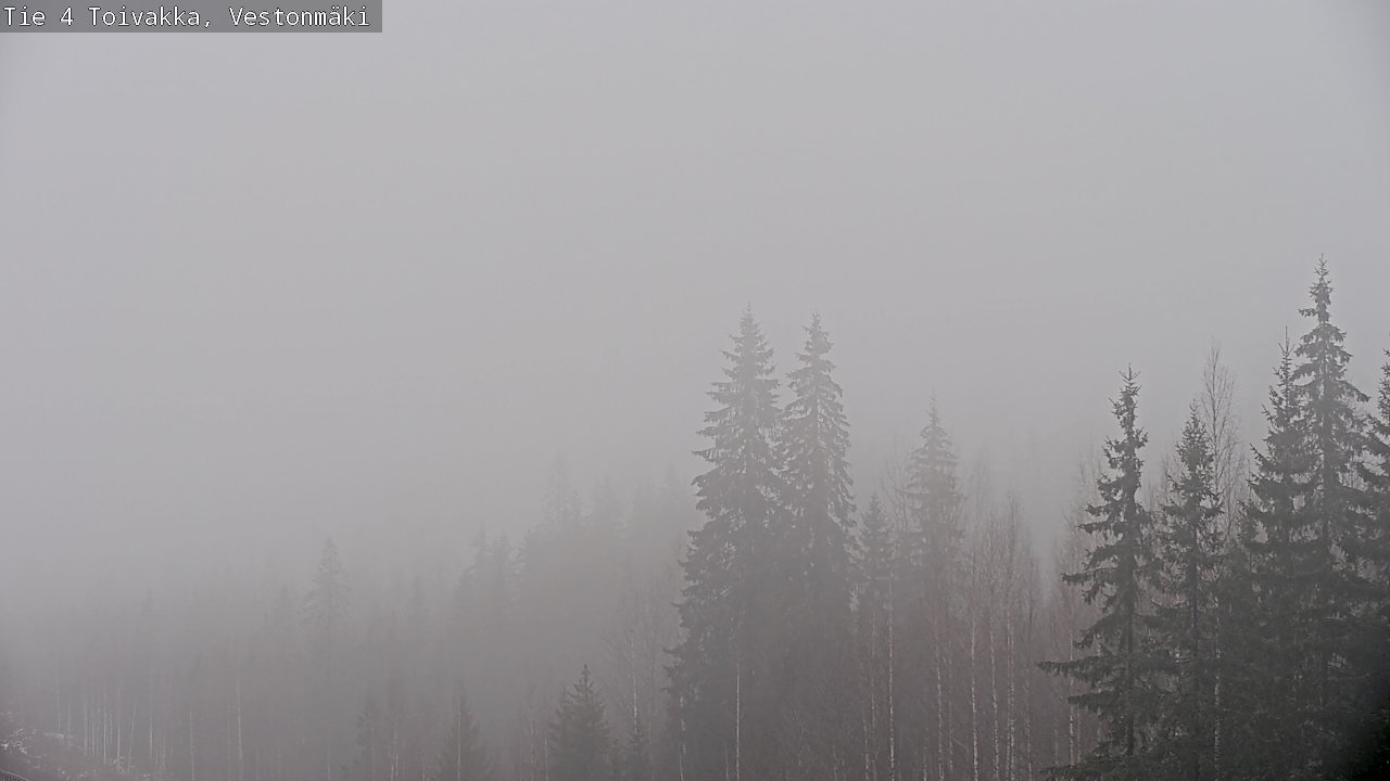 Weather Camera Image Väg 4 Toivakka, Vestonmäki, Toivakka, Keski-Suomi