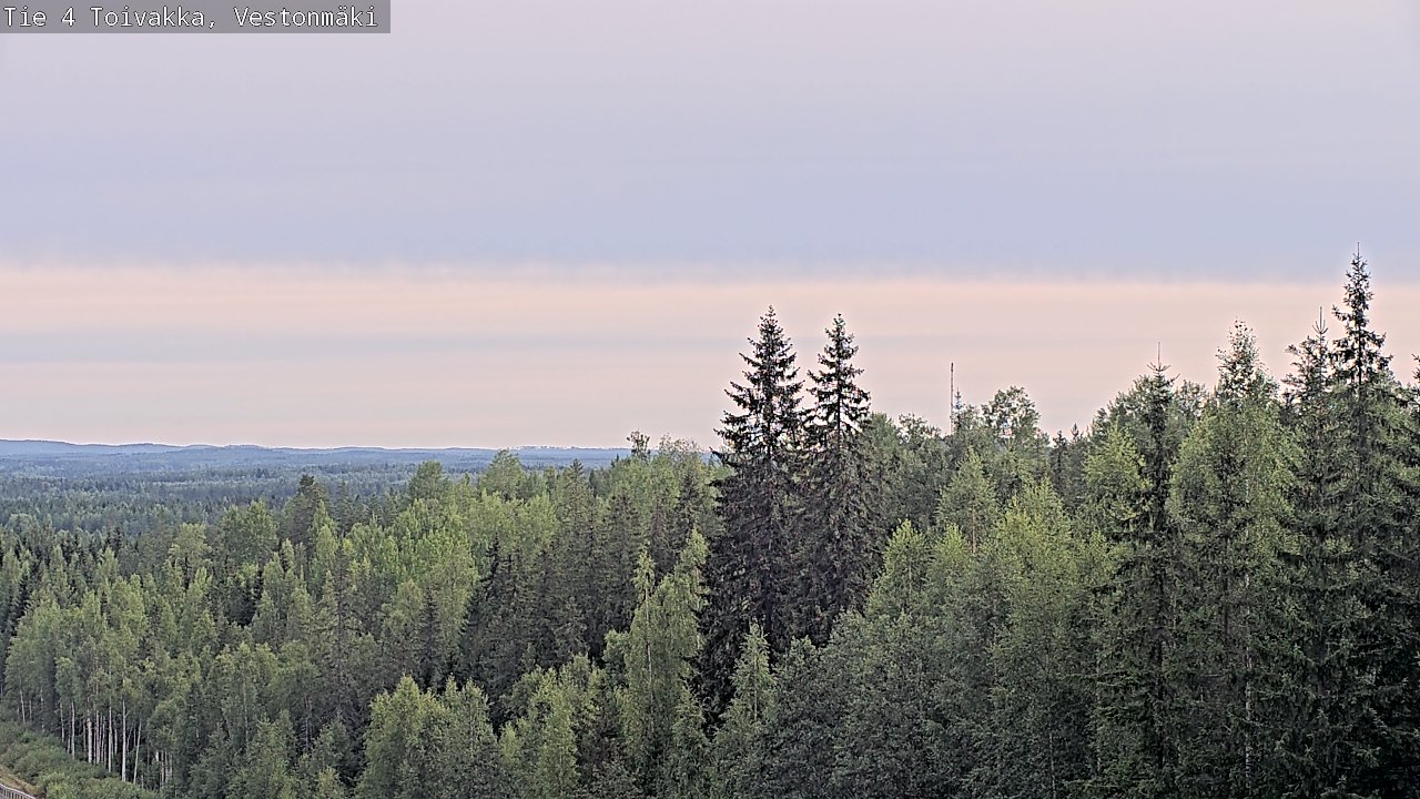 Weather Camera Image Road 4 Toivakka, Vestonmäki, Toivakka, Keski-Suomi