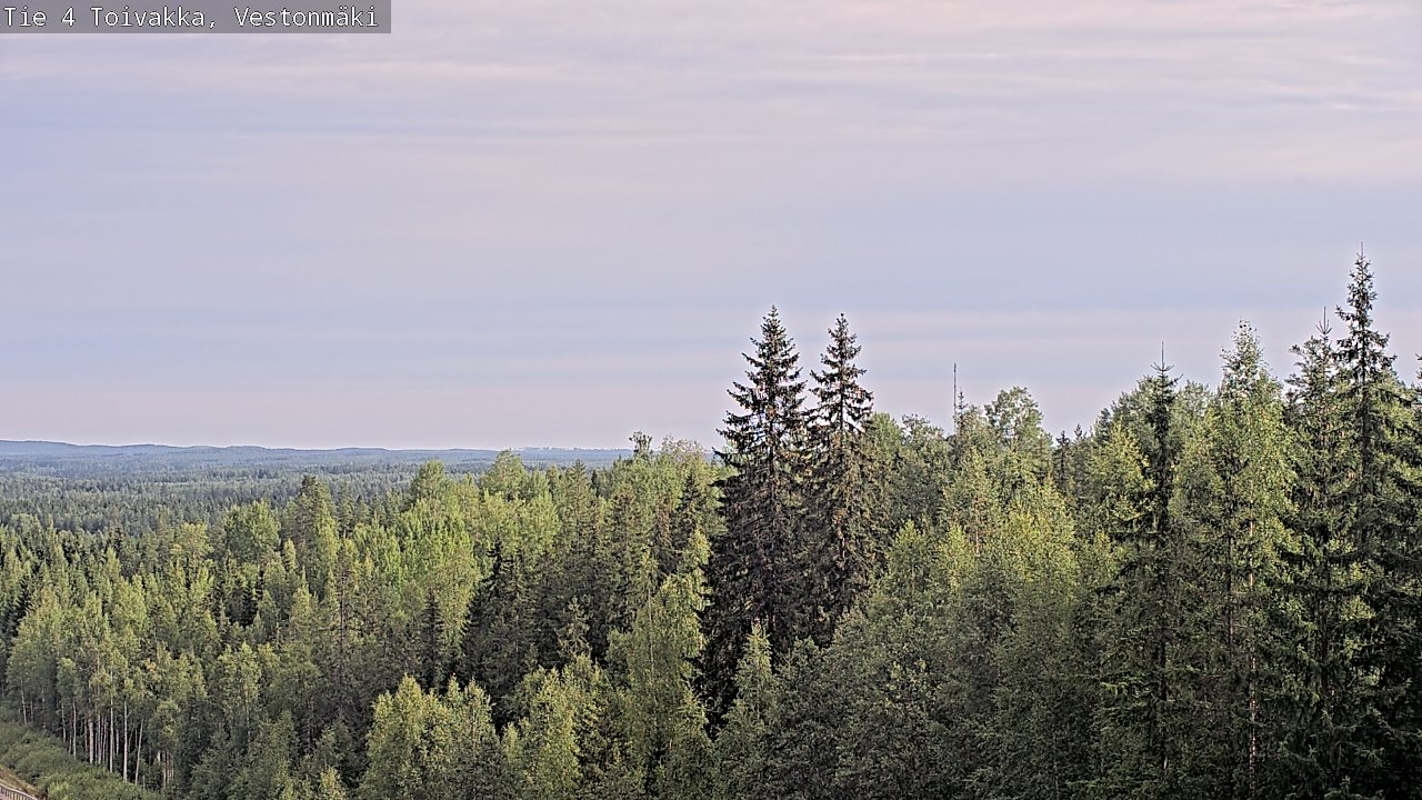 Weather Camera Image Road 4 Toivakka, Vestonmäki, Toivakka, Keski-Suomi