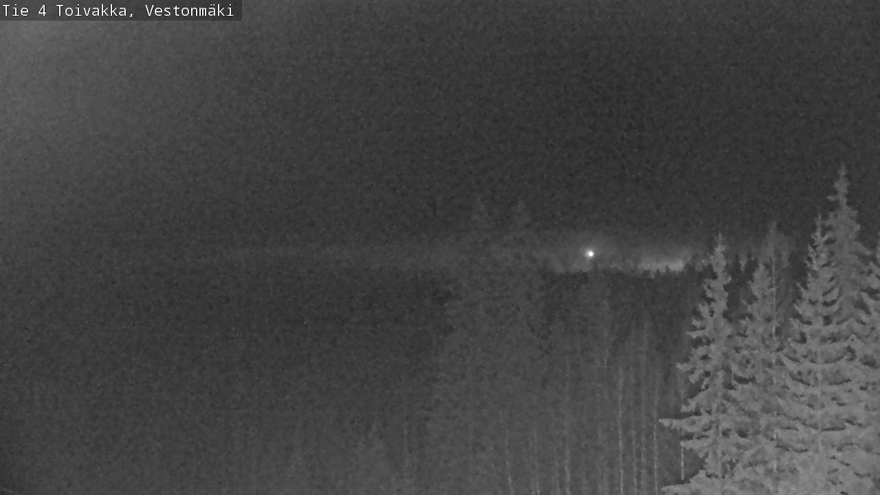 Weather Camera Image Väg 4 Toivakka, Vestonmäki, Toivakka, Keski-Suomi