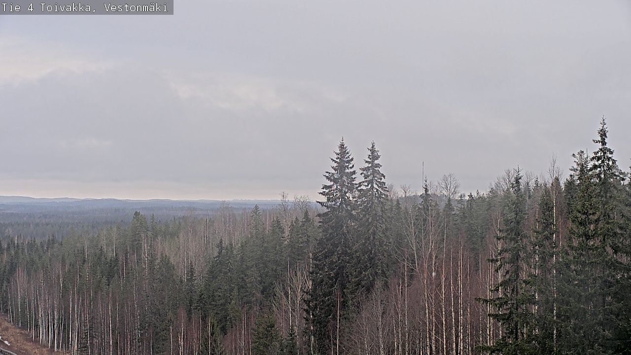 Kelikamerat Kuva Tie 4 Toivakka, Vestonmäki, Toivakka, Keski-Suomi