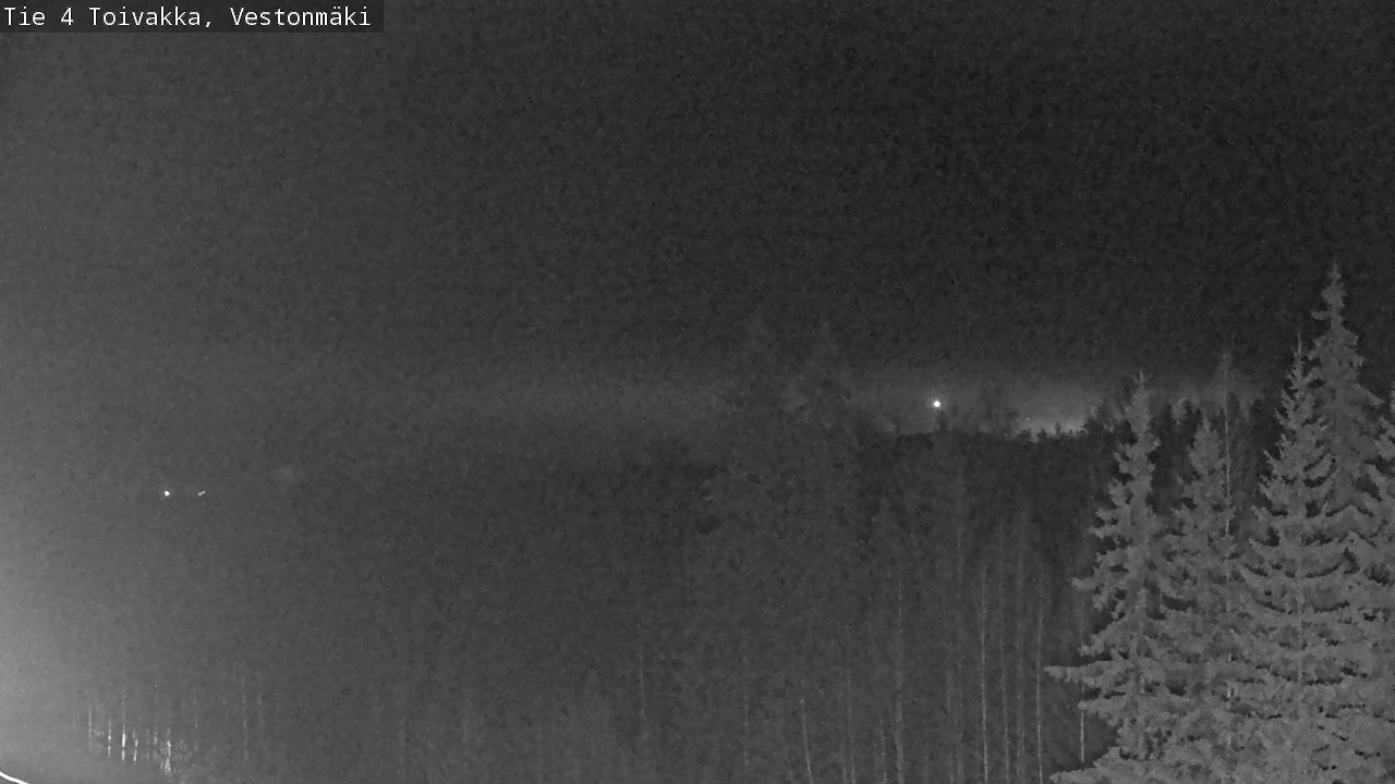 Weather Camera Image Väg 4 Toivakka, Vestonmäki, Toivakka, Keski-Suomi