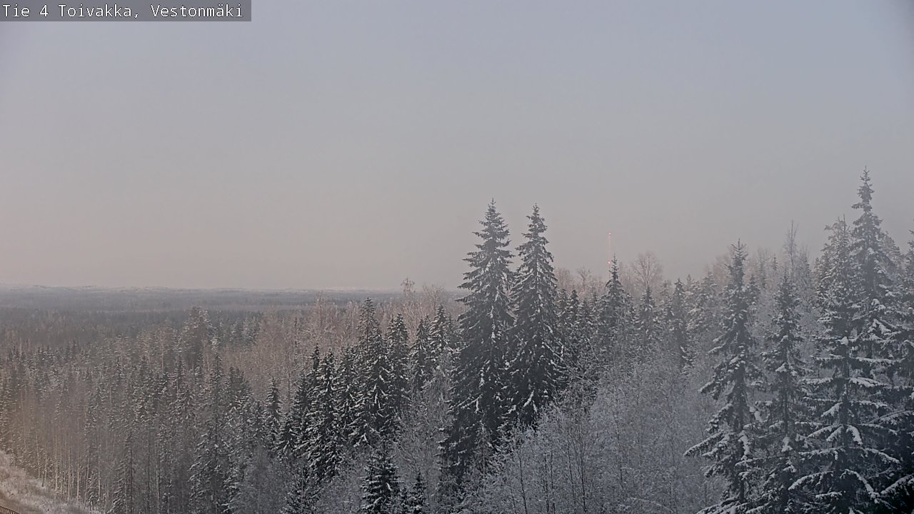 Weather Camera Image Road 4 Toivakka, Vestonmäki, Toivakka, Keski-Suomi