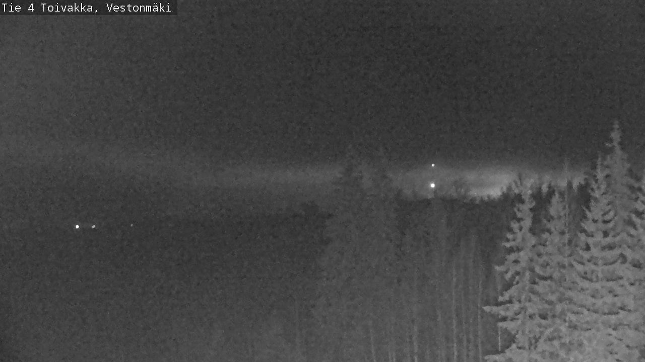 Weather Camera Image Väg 4 Toivakka, Vestonmäki, Toivakka, Keski-Suomi
