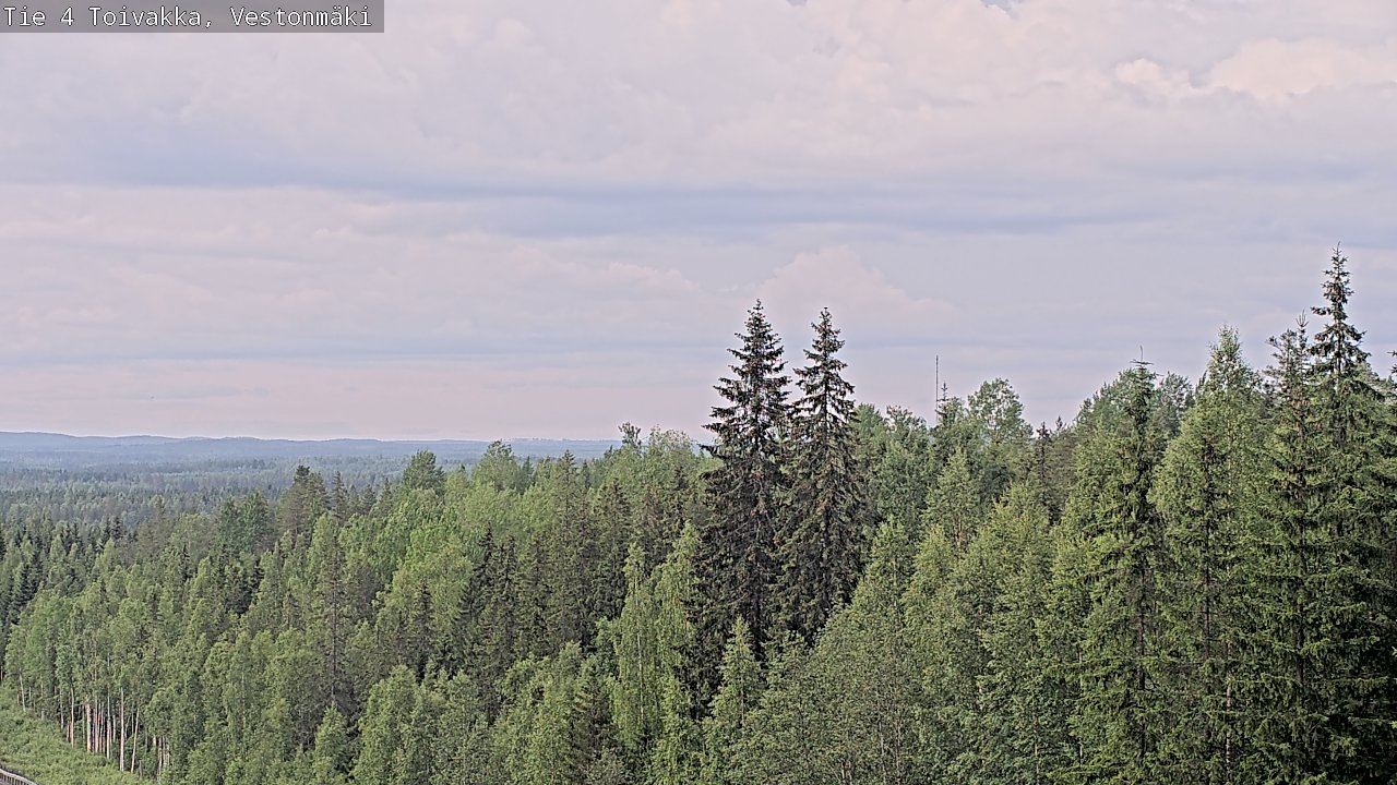 Kelikamerat Kuva Tie 4 Toivakka, Vestonmäki, Toivakka, Keski-Suomi