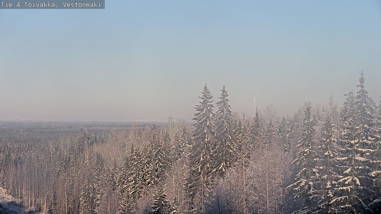 Weather Camera Image Road 4 Toivakka, Vestonmäki, Toivakka, Keski-Suomi