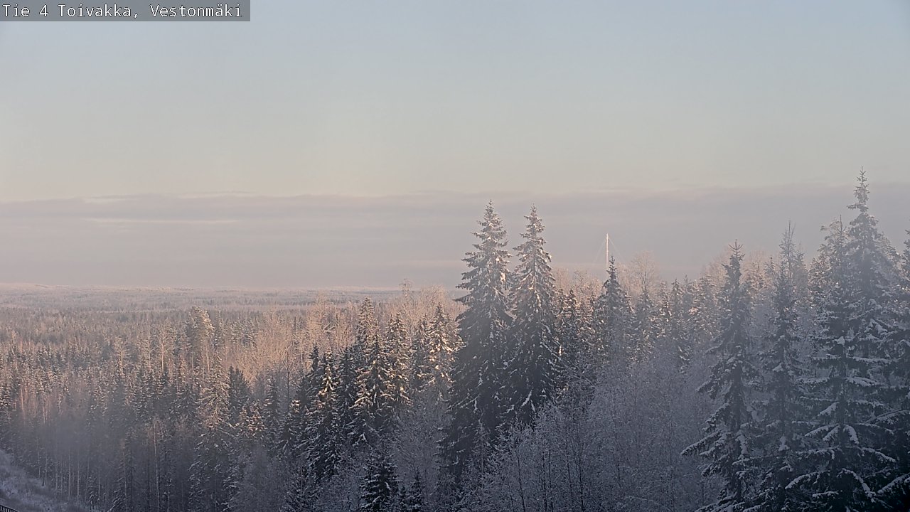 Weather Camera Image Road 4 Toivakka, Vestonmäki, Toivakka, Keski-Suomi
