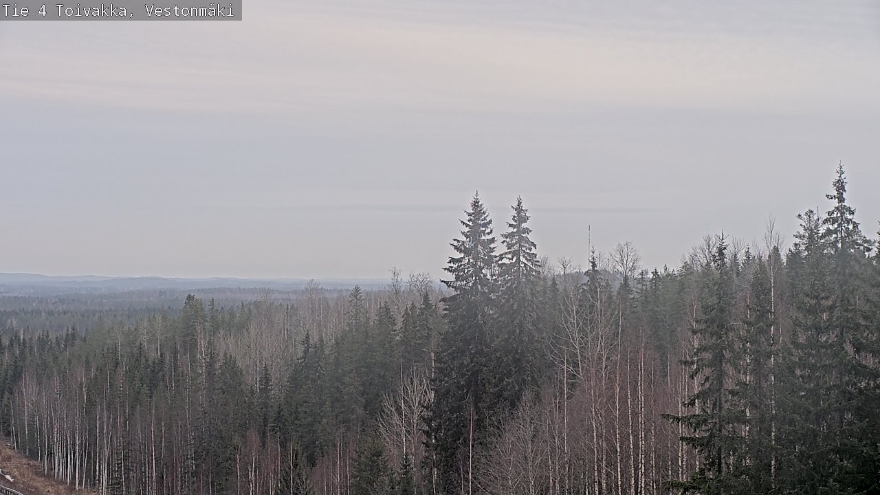 Kelikamerat Kuva Tie 4 Toivakka, Vestonmäki, Toivakka, Keski-Suomi