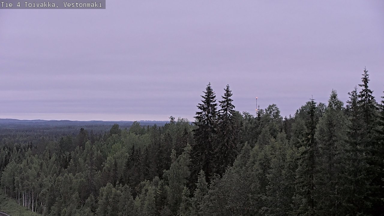 Kelikamerat Kuva Tie 4 Toivakka, Vestonmäki, Toivakka, Keski-Suomi