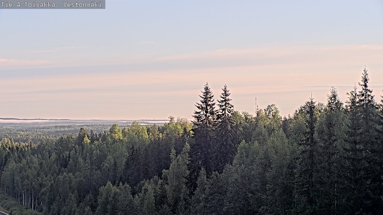 Weather Camera Image Road 4 Toivakka, Vestonmäki, Toivakka, Keski-Suomi