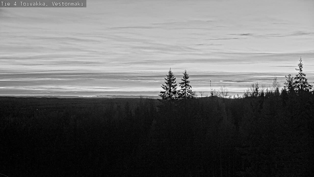 Weather Camera Image Road 4 Toivakka, Vestonmäki, Toivakka, Keski-Suomi