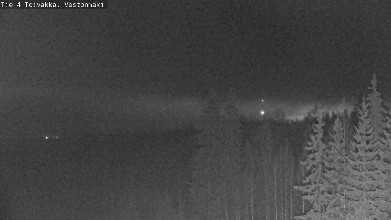 Weather Camera Image Väg 4 Toivakka, Vestonmäki, Toivakka, Keski-Suomi
