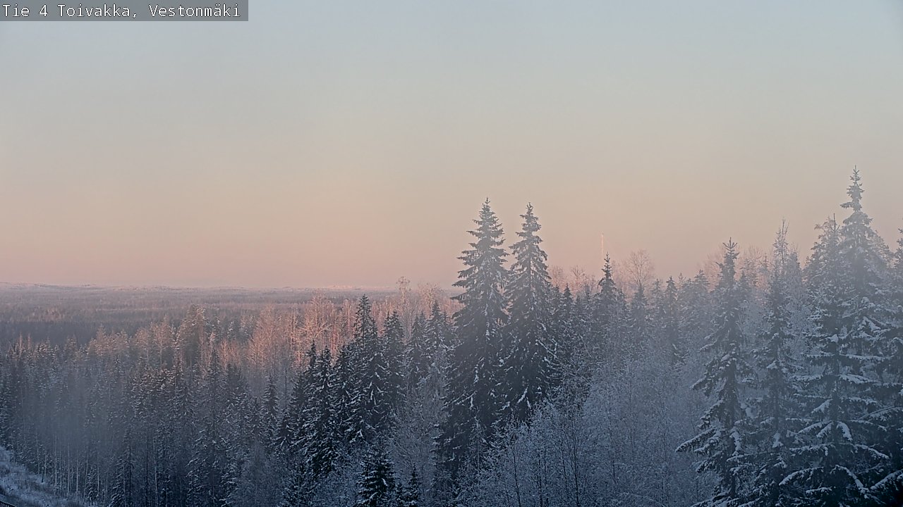 Weather Camera Image Road 4 Toivakka, Vestonmäki, Toivakka, Keski-Suomi