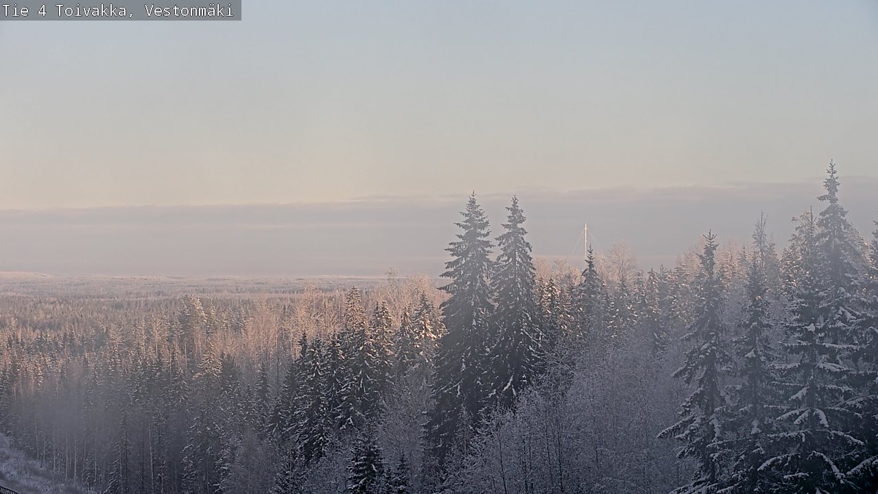 Weather Camera Image Road 4 Toivakka, Vestonmäki, Toivakka, Keski-Suomi