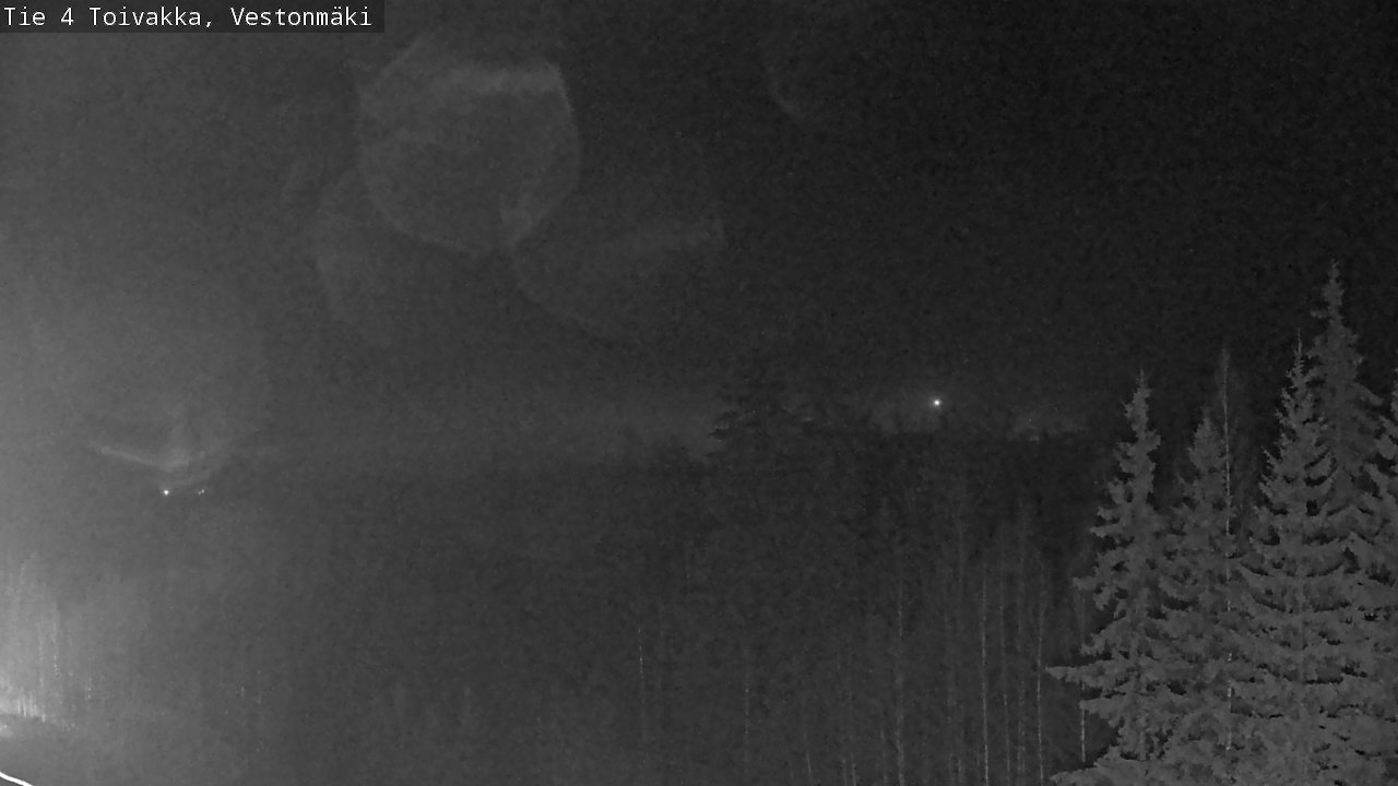 Weather Camera Image Väg 4 Toivakka, Vestonmäki, Toivakka, Keski-Suomi