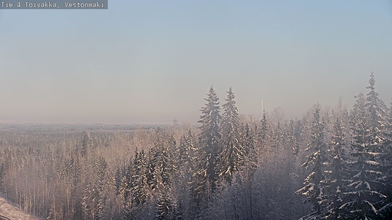 Weather Camera Image Road 4 Toivakka, Vestonmäki, Toivakka, Keski-Suomi