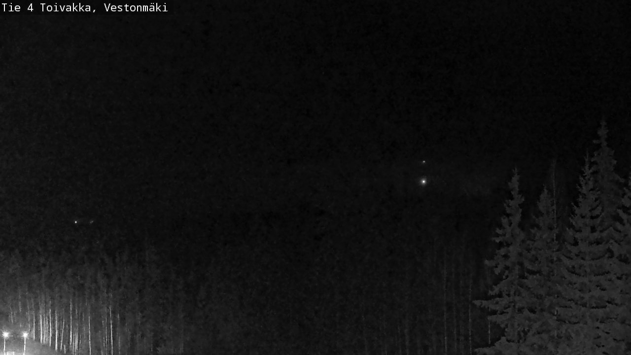 Weather Camera Image Väg 4 Toivakka, Vestonmäki, Toivakka, Keski-Suomi