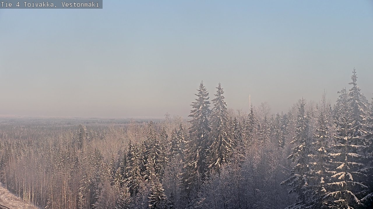 Weather Camera Image Road 4 Toivakka, Vestonmäki, Toivakka, Keski-Suomi