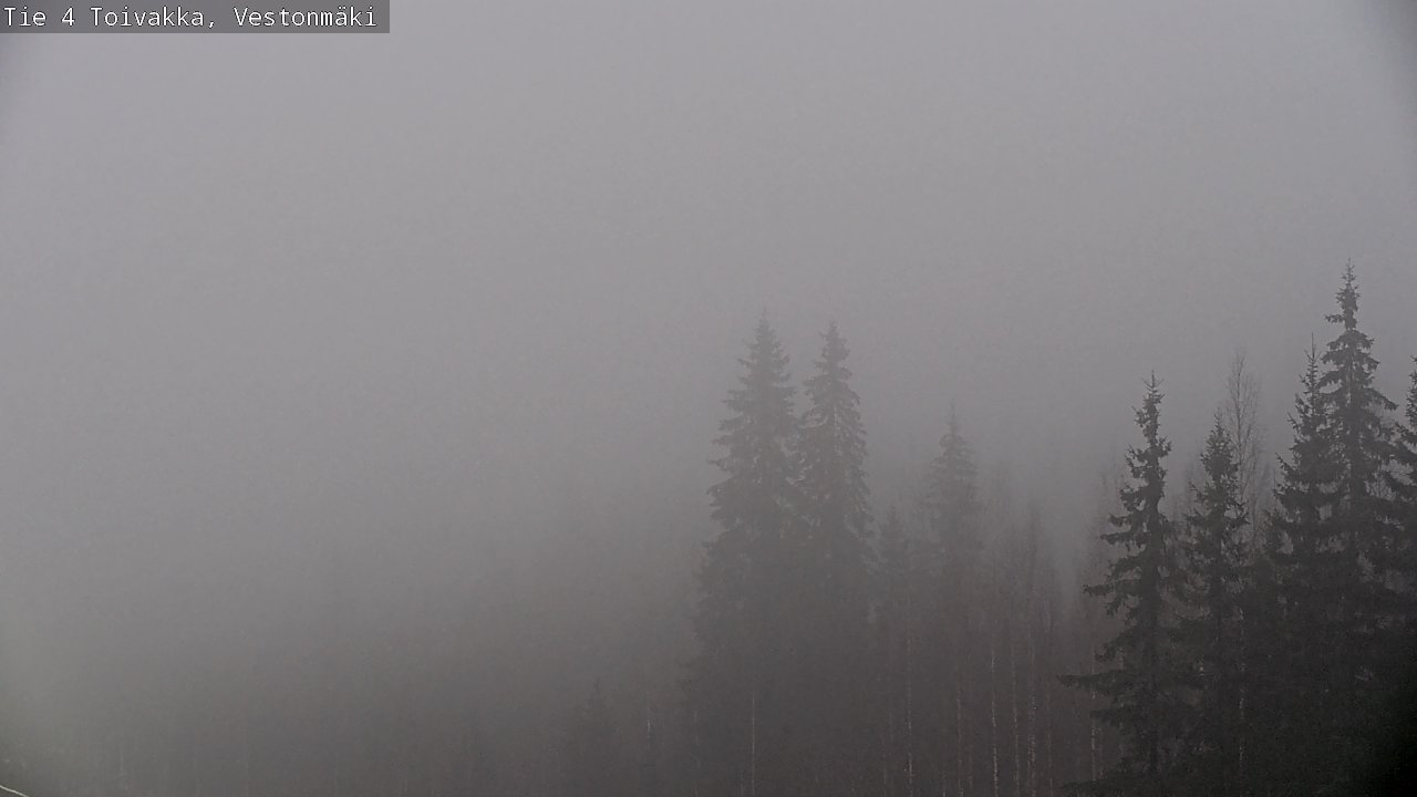Weather Camera Image Väg 4 Toivakka, Vestonmäki, Toivakka, Keski-Suomi