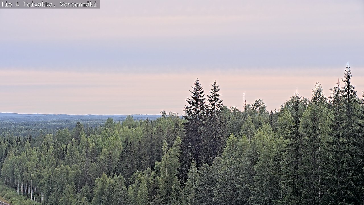 Weather Camera Image Road 4 Toivakka, Vestonmäki, Toivakka, Keski-Suomi