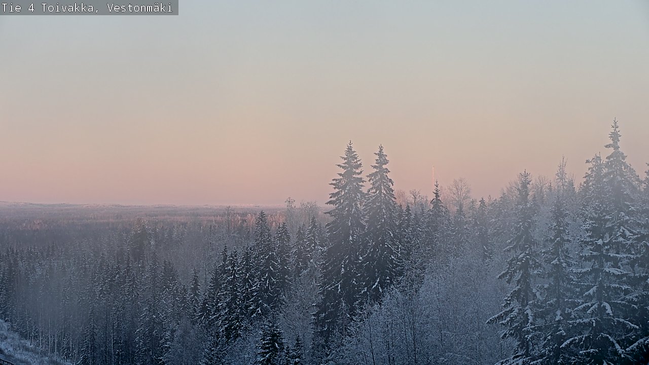 Weather Camera Image Road 4 Toivakka, Vestonmäki, Toivakka, Keski-Suomi