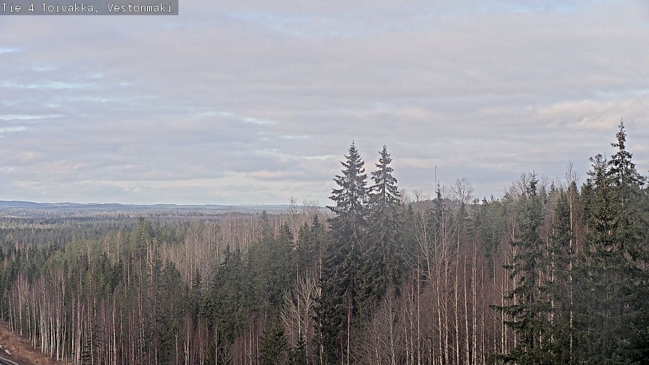 Kelikamerat Kuva Tie 4 Toivakka, Vestonmäki, Toivakka, Keski-Suomi