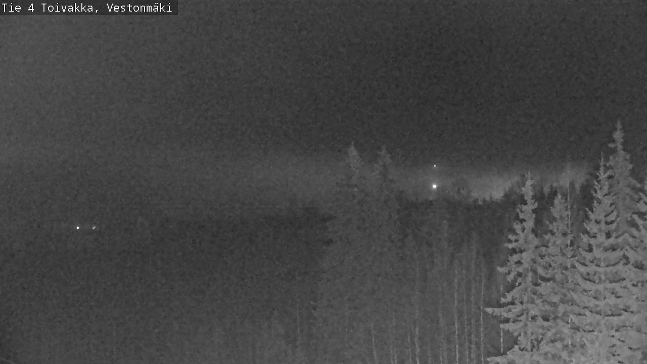 Weather Camera Image Väg 4 Toivakka, Vestonmäki, Toivakka, Keski-Suomi
