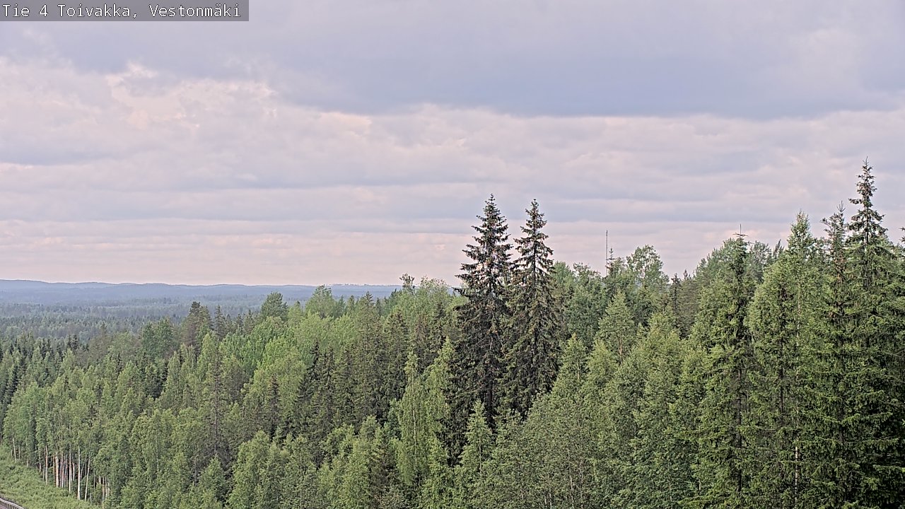 Kelikamerat Kuva Tie 4 Toivakka, Vestonmäki, Toivakka, Keski-Suomi