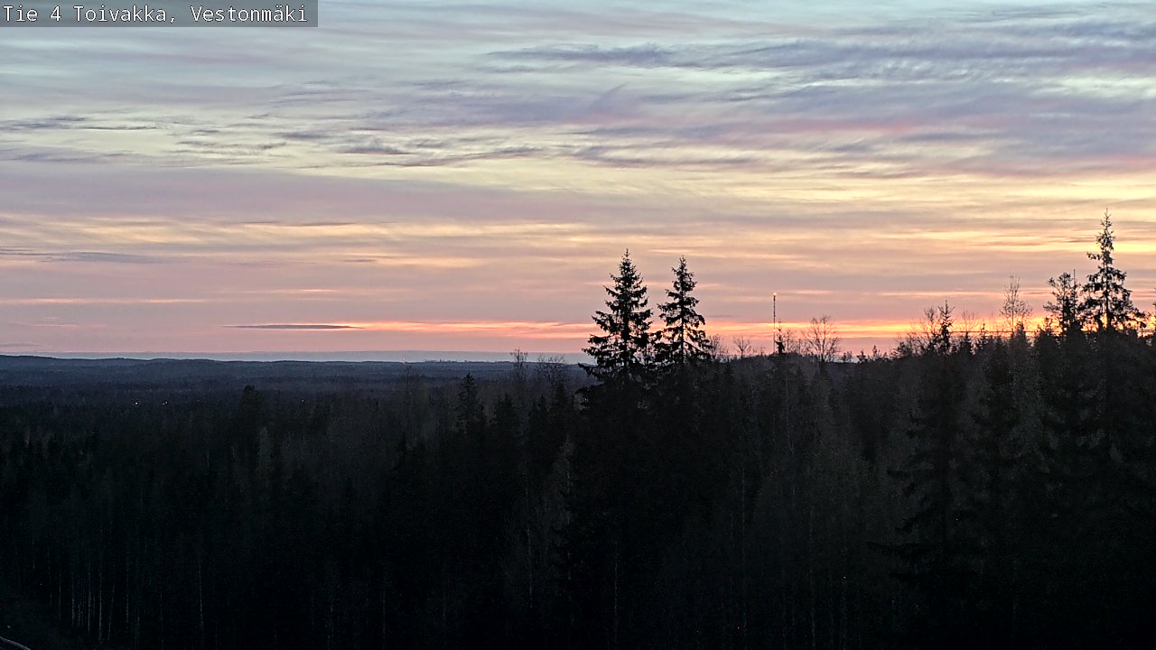 Weather Camera Image Road 4 Toivakka, Vestonmäki, Toivakka, Keski-Suomi