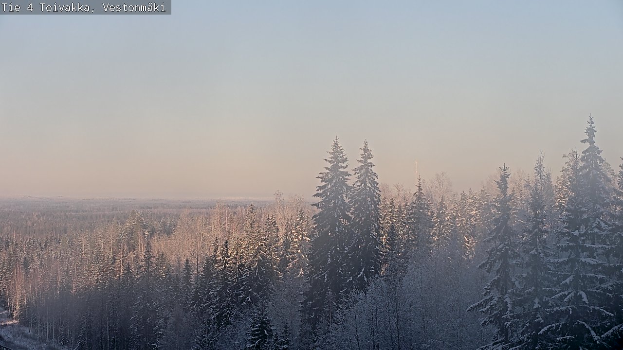 Weather Camera Image Road 4 Toivakka, Vestonmäki, Toivakka, Keski-Suomi