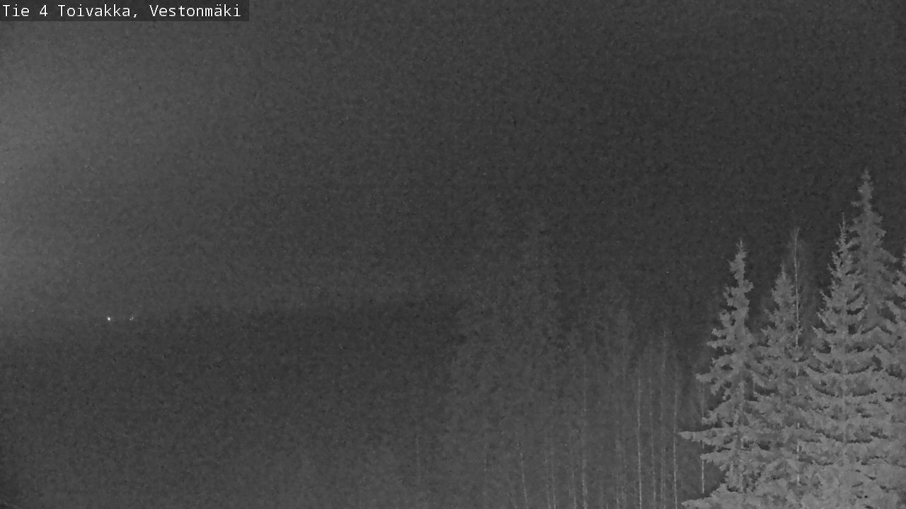 Weather Camera Image Väg 4 Toivakka, Vestonmäki, Toivakka, Keski-Suomi