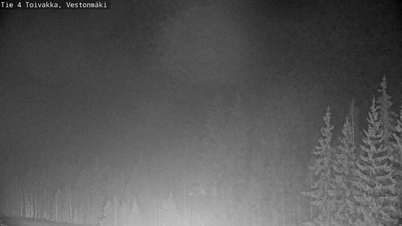 Weather Camera Image Väg 4 Toivakka, Vestonmäki, Toivakka, Keski-Suomi