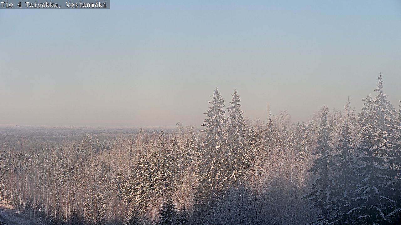 Weather Camera Image Road 4 Toivakka, Vestonmäki, Toivakka, Keski-Suomi