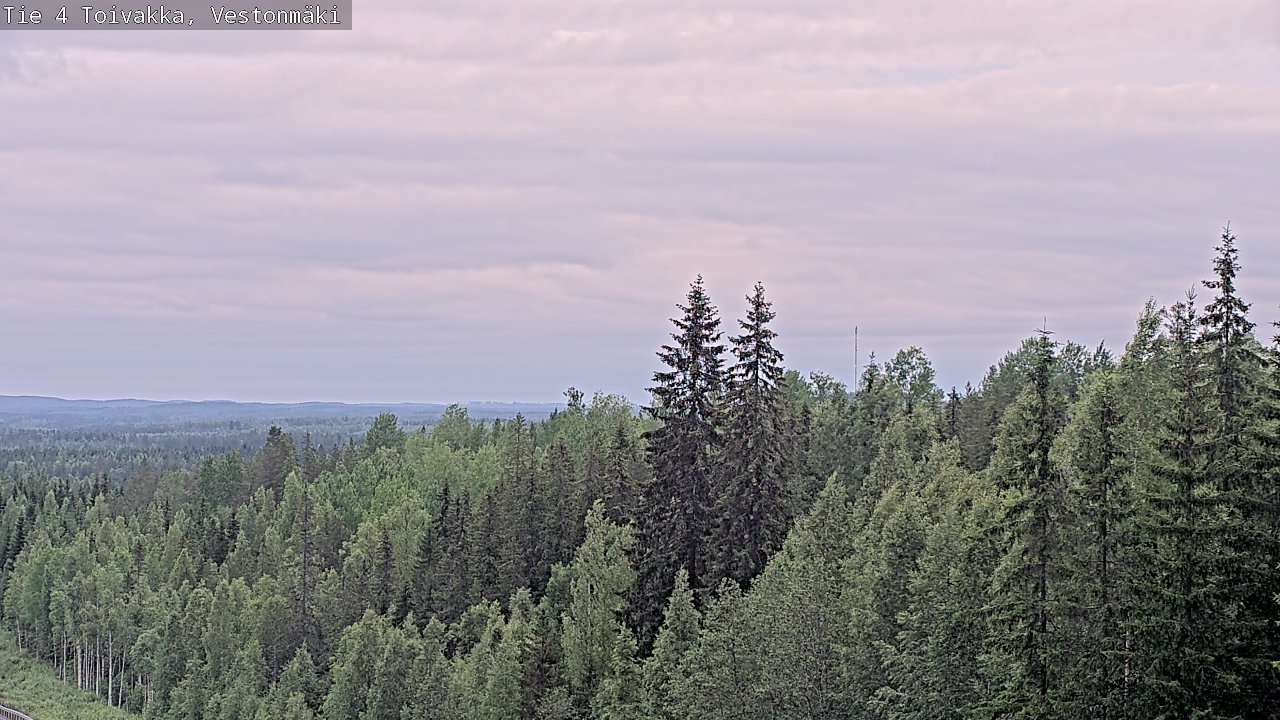 Kelikamerat Kuva Tie 4 Toivakka, Vestonmäki, Toivakka, Keski-Suomi