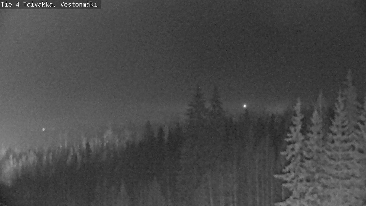 Weather Camera Image Väg 4 Toivakka, Vestonmäki, Toivakka, Keski-Suomi