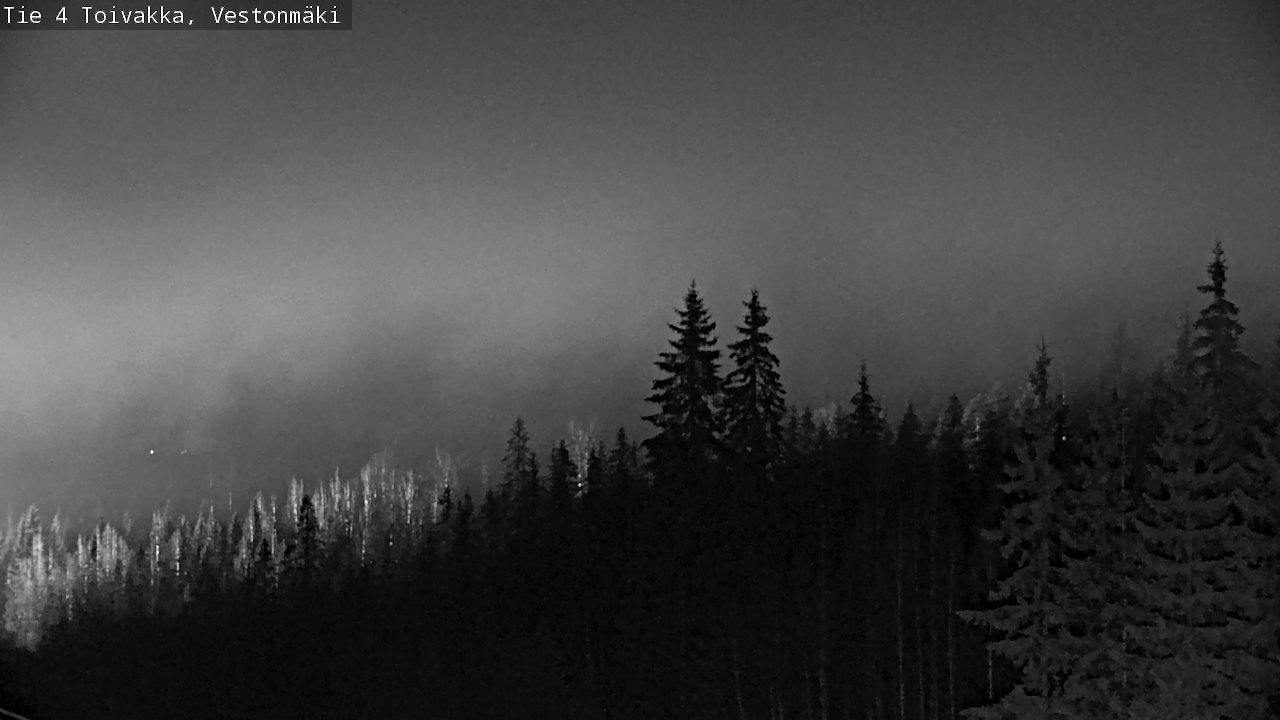 Weather Camera Image Väg 4 Toivakka, Vestonmäki, Toivakka, Keski-Suomi